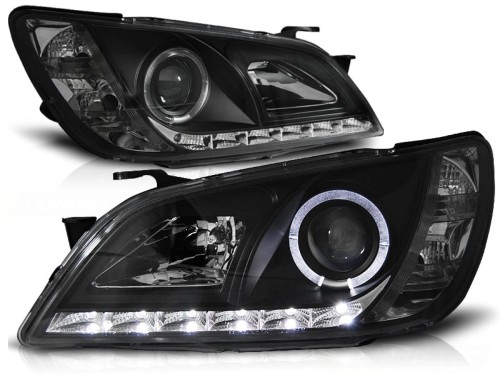 LAMPY PRZEDNIE REFLEKTORY LEXUS IS 01-05 DAYLIGHT BLACK