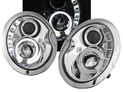 LAMPY PRZEDNIE REFLEKTORY CHROME MINI COOPER R50 05.01-10.06
