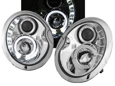 LAMPY PRZEDNIE REFLEKTORY CHROME MINI COOPER R50 05.01-10.06