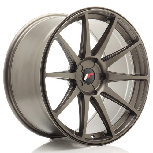 JR WHEELS JR11 20X10 ET20-40 5H BLANK MATT BRONZE