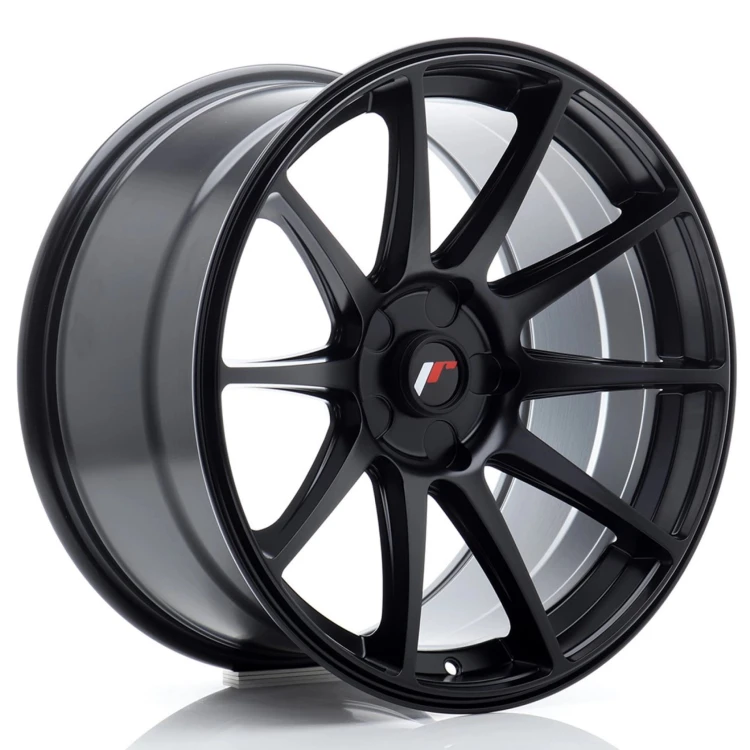 JR WHEELS JR11 18X9,5 ET20-30 5H BLANK MATT BLACK