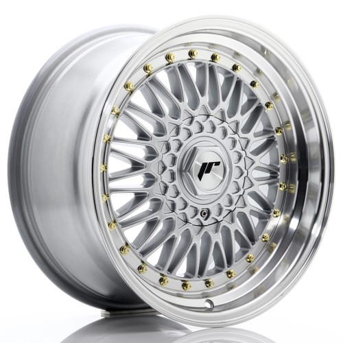 JR WHEELS JR9 17X8,5 ET20 4X100/114 SILVER W/MACHINED LIP
