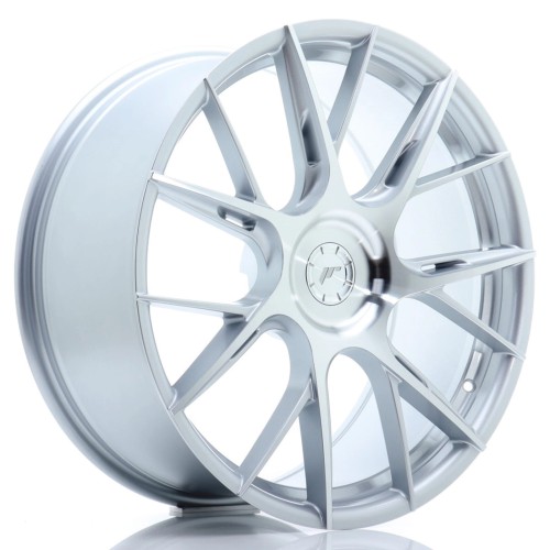 JR WHEELS JR42 20X9 ET35-50 5H BLANK SILVER MACHINED FACE