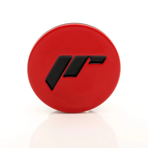 JR ALUMINUM CENTER CAP 68MM RED