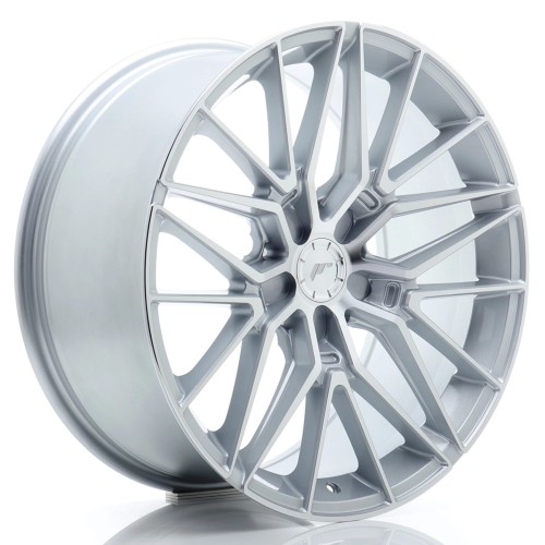 JR WHEELS JR38 19X9 ET20-40 5H BLANK SILVER MACHINED FACE