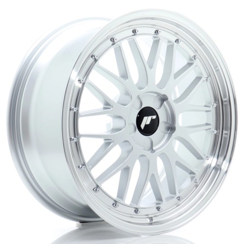 JR WHEELS JR23 19X8,5 ET20-45 5H BLANK HYPER SILVER W/MACHINED LIP
