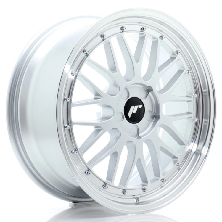 JR WHEELS JR23 19X8,5 ET20-45 5H BLANK HYPER SILVER W/MACHINED LIP