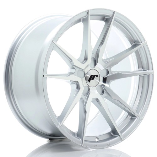 JR WHEELS JR21 19X9 ET20-40 5H BLANK SILVER MACHINED FACE