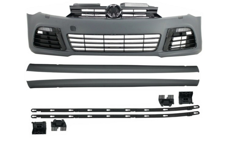 ZDERZAK PRZEDNI PROGI BOCZNE VW GOLF VI 6 MK6 (2008-2013) R20 LOOK
