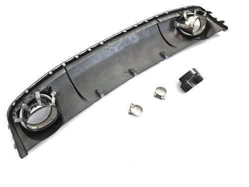 DYFUZOR ZDERZAKA TYLNEGO AUDI A4 B8 (12-15) ZDERZAK STANDARDOWY RS4 LOOK