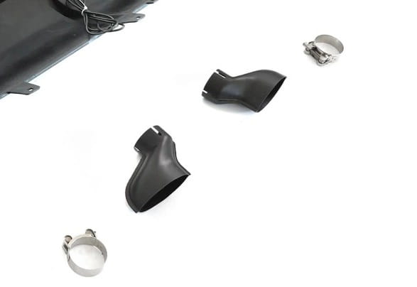 DYFUZOR CZARNY POŁYSK ZE ŚWIATŁEM LED AUDI A7 C7 (10-14) RS7 LOOK