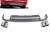 DYFUZOR KOŃCÓWKI WYDECHU AUDI A4 B8 (08-11) S4 LOOK PRZEDLIFT