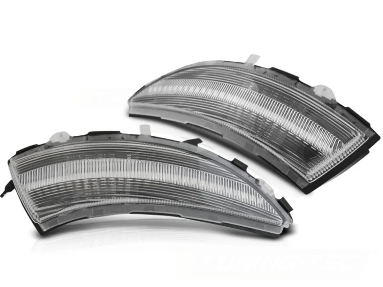 KIERUNKOWSKAZY BOCZNE WHITE LED SEQ RENAULT CLIO IV 12-16