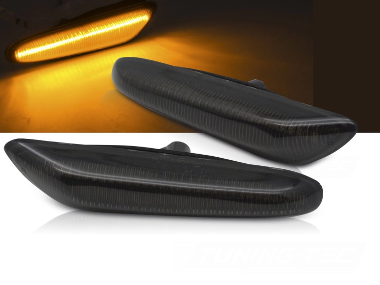 KIERUNKOWSKAZY BOCZNE SMOKE LED BMW SERII 1 3 5 E46 E60 E87 E90