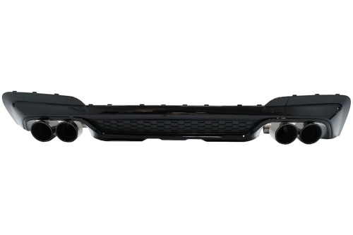 DYFUZOR KOŃCÓWKI WYDECHU BMW X3 G01 (18-20) X3M LOOK CZARNY POŁYSK