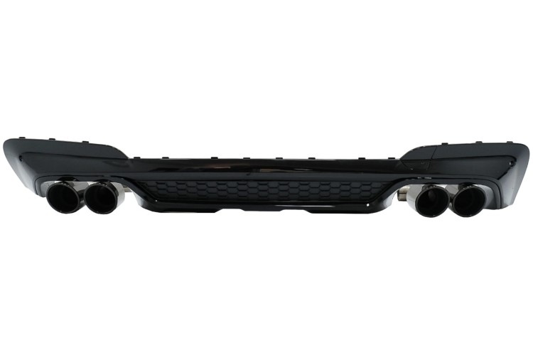 DYFUZOR KOŃCÓWKI WYDECHU BMW X3 G01 (18-20) X3M LOOK CZARNY POŁYSK