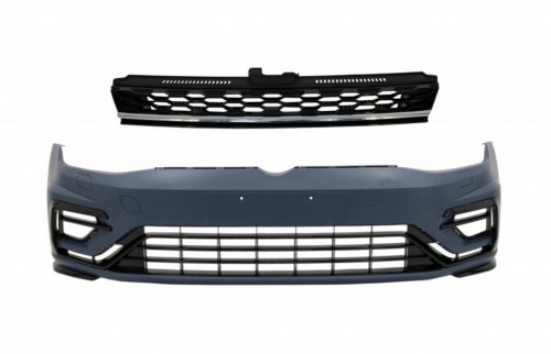 ZDERZAK PRZEDNI GRILL ATRAPA CHŁODNICY VW GOLF 7.5 (2017-2020) GTI R DESIGN