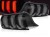 LAMPY TYLNE FORD MUSTANG 14-22 SMOKE LED