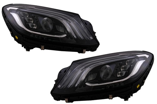 REFLEKTORY LAMPY PRZEDNIE MERCEDES S KLASA W222 MAYBACH 13-17 FACELIFT LOOK
