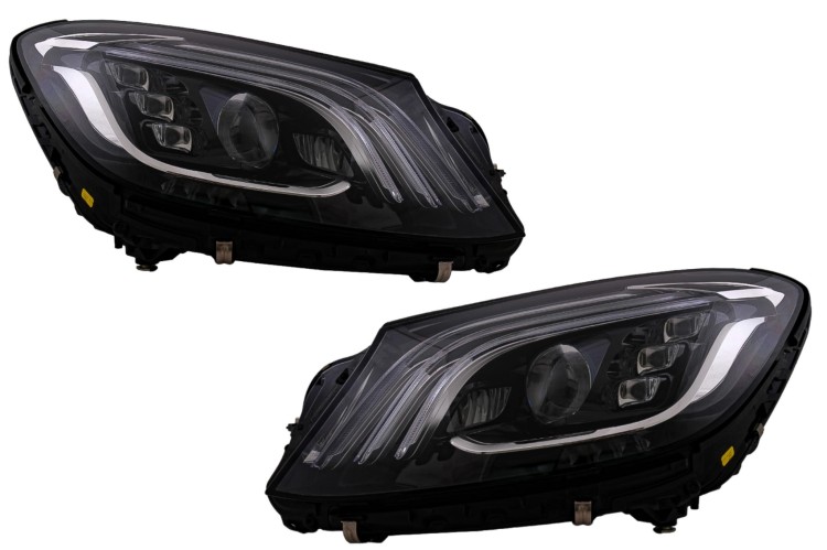 REFLEKTORY LAMPY PRZEDNIE MERCEDES S KLASA W222 MAYBACH 13-17 FACELIFT LOOK
