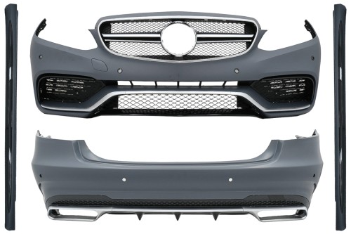 BODY KIT ZDERZAK PRZEDNI TYLNY MERCEDES E KLASA W212 FACELIFT 13-16 E63 AMG