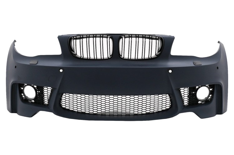 ZDERZAK PRZEDNI GRILL NERKI BMW 1 SERII E81 E82 E87 E88 04-11 1M LOOK Z PDC