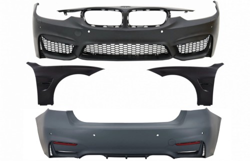 BODY KIT ZDERZAK PRZEDNI TYLNY BMW 3 SERII F30 11-15 F30 LCI 16+ M3 LOOK