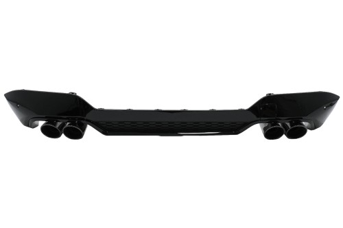 DYFUZOR KOŃCÓWKI BMW X3 G01 LCI X3M LOOK (2021-2024) CZARNY POŁYSK
