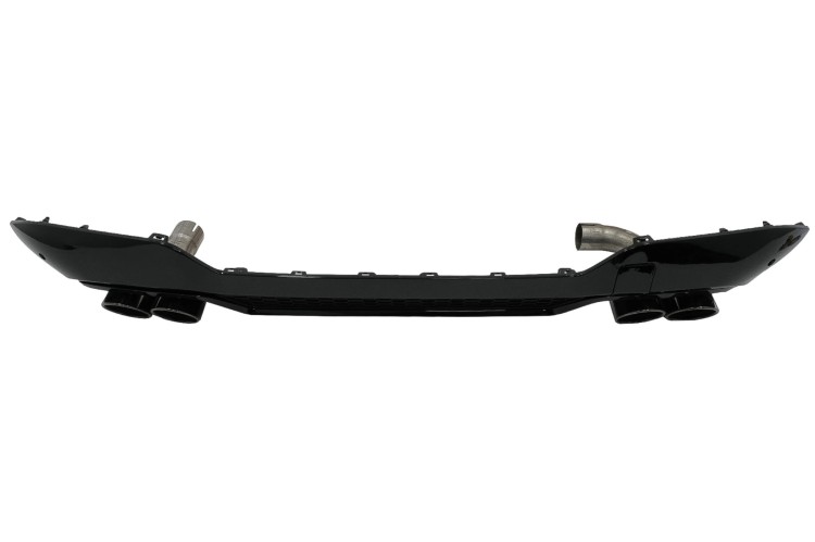 DYFUZOR KOŃCÓWKI BMW X3 G01 LCI X3M LOOK (2021-2024) CZARNY POŁYSK