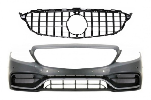ZDERZAK PRZEDNI GRILL MERCEDESA C-KLASA W205 S205 C205 A205 14-18 C63 AMG