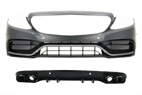 ZDERZAK PRZEDNI C63 AMG DYFUZOR C43 AMG MERCEDES C-KLASA A205 C205 (14-19)