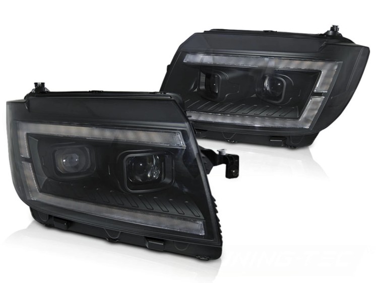 LAMPY PRZEDNIE REFLEKTORY DRL SEQ VW CRAFTER II 2017+ FULL LED