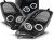 LAMPY PRZEDNIE REFLEKTORY TOYOTA YARIS 06-09 ANGEL EYES BLACK LED