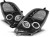 LAMPY PRZEDNIE REFLEKTORY TOYOTA YARIS 06-09 ANGEL EYES BLACK LED