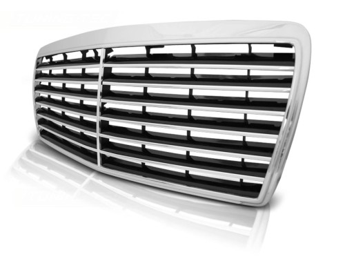 ATRAPA GRILL CHROME MERCEDES W124 E-KLASA 05.93-06.95