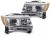 LAMPY PRZEDNIE JEEP GRAND CHEROKEE 11-13 TUBE LIGHT CHROME