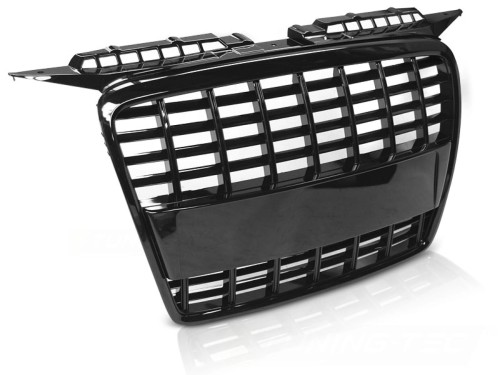 ATRAPA GRILL GLOSSY BLACK AUDI A3 05-08