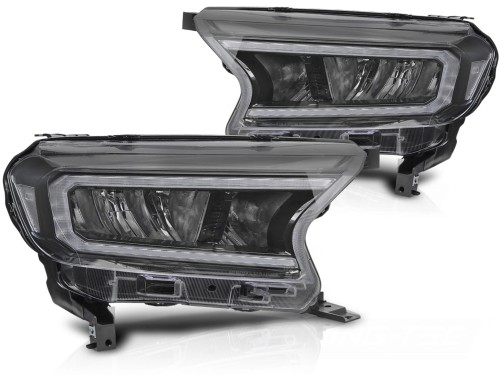 LAMPY PRZEDNIE REFLEKTORY FORD RANGER V 16-22 FULL LED