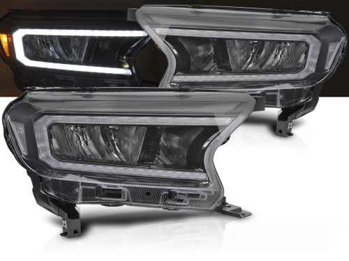 LAMPY PRZEDNIE REFLEKTORY FORD RANGER V 16-22 FULL LED
