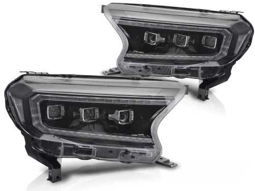 LAMPY PRZEDNIE REFLEKTORY FORD RANGER V 16-22 FULL LED