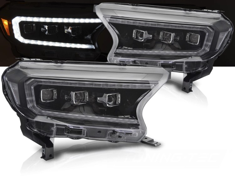 LAMPY PRZEDNIE REFLEKTORY FORD RANGER V 16-22 FULL LED
