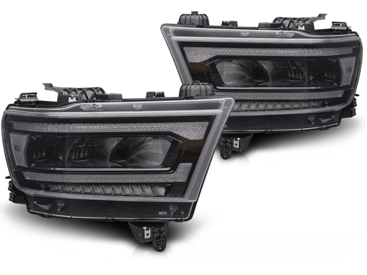 LAMPY PRZEDNIE REFLEKTORY SEQ DODGE RAM 19-22