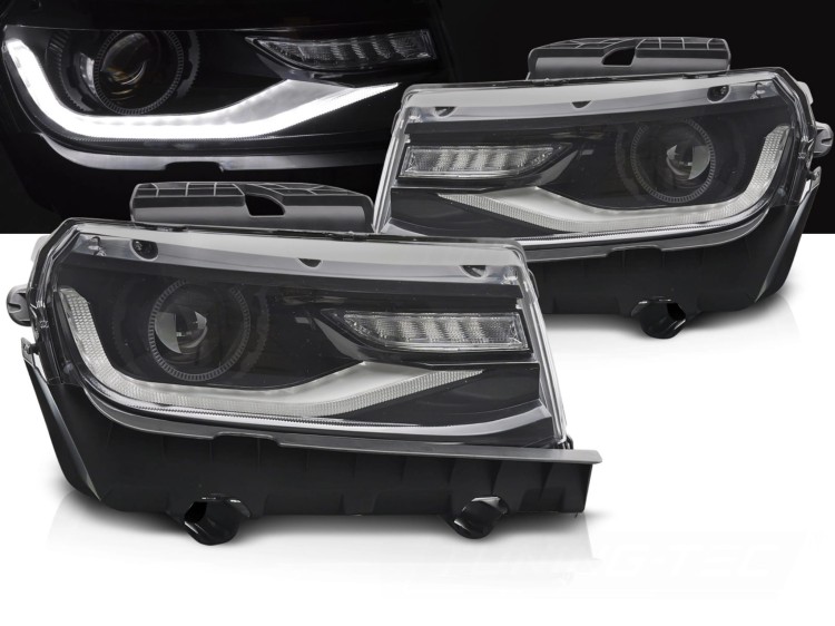 LAMPY PRZEDNIE REFLEKTORY CHEVROLET CAMARO 13-15