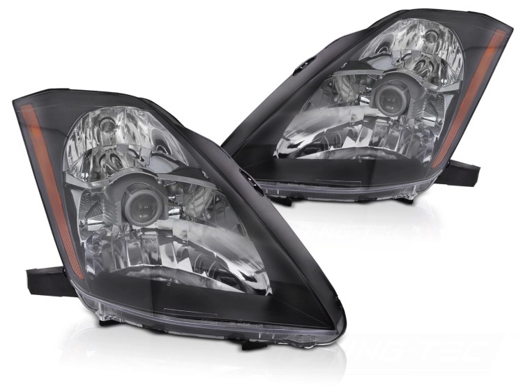 LAMPY PRZEDNIE REFLEKTORY NISSAN 350Z 03-05 BLACK