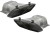KOŃCÓWKI WYDECHU MERCEDES A KLASA W176 12-18 CLA W117 C117 12-18 A45 CLA45