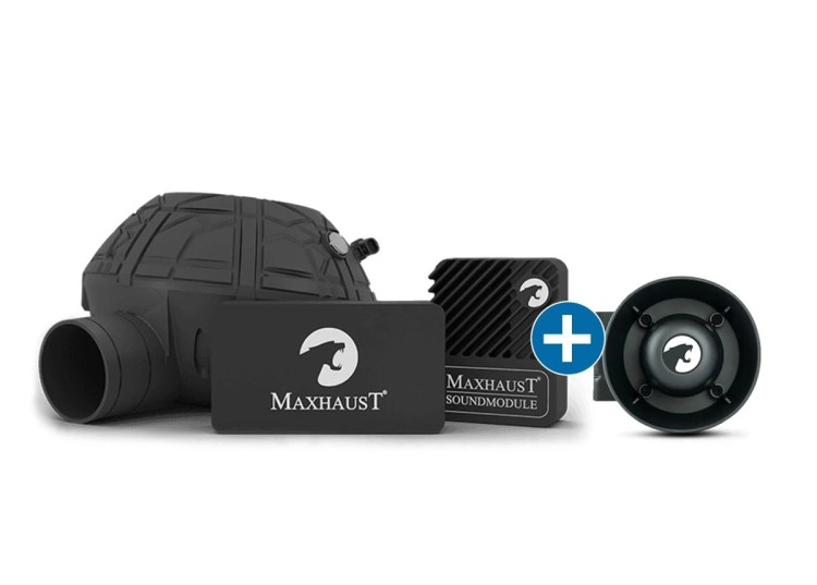 AKTYWNY WYDECH GŁOŚNIK MAXHAUST ZESTAW POLECANY DO KAŻDEGO SAMOCHODU