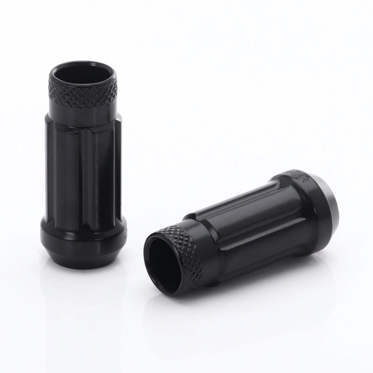 FORGED STEEL JAPAN RACING NUTS JN4 12X1,5 BLACK