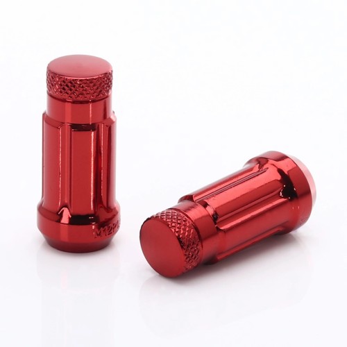 FORGED STEEL JAPAN RACING NUTS JN3 12X1,5 RED