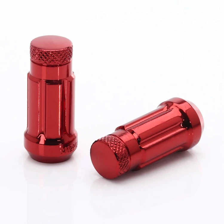 FORGED STEEL JAPAN RACING NUTS JN3 12X1,5 RED
