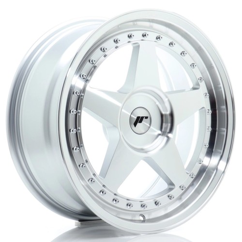 JR WHEELS JR6 18X8,5 ET20-40 BLANK SILVER MACHINED FACE